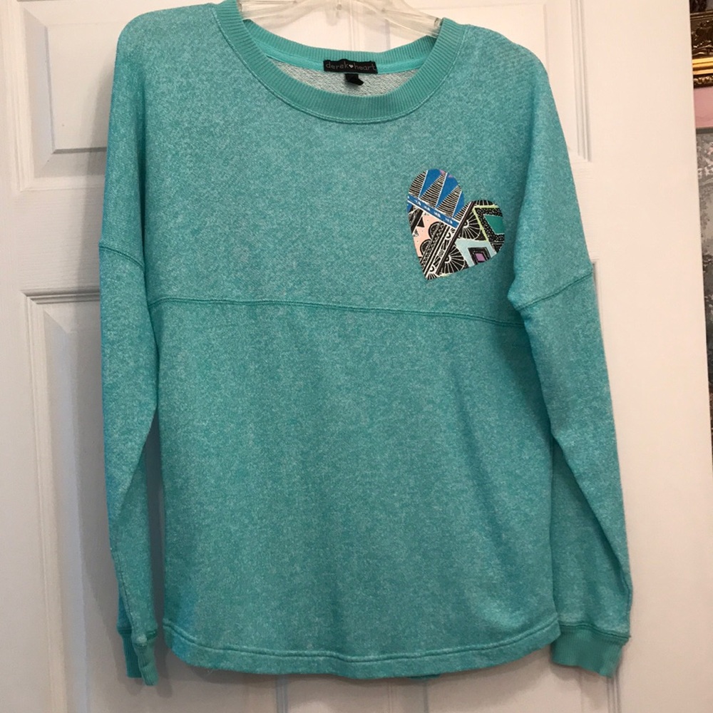 Derek heart love life long sleeve shirt